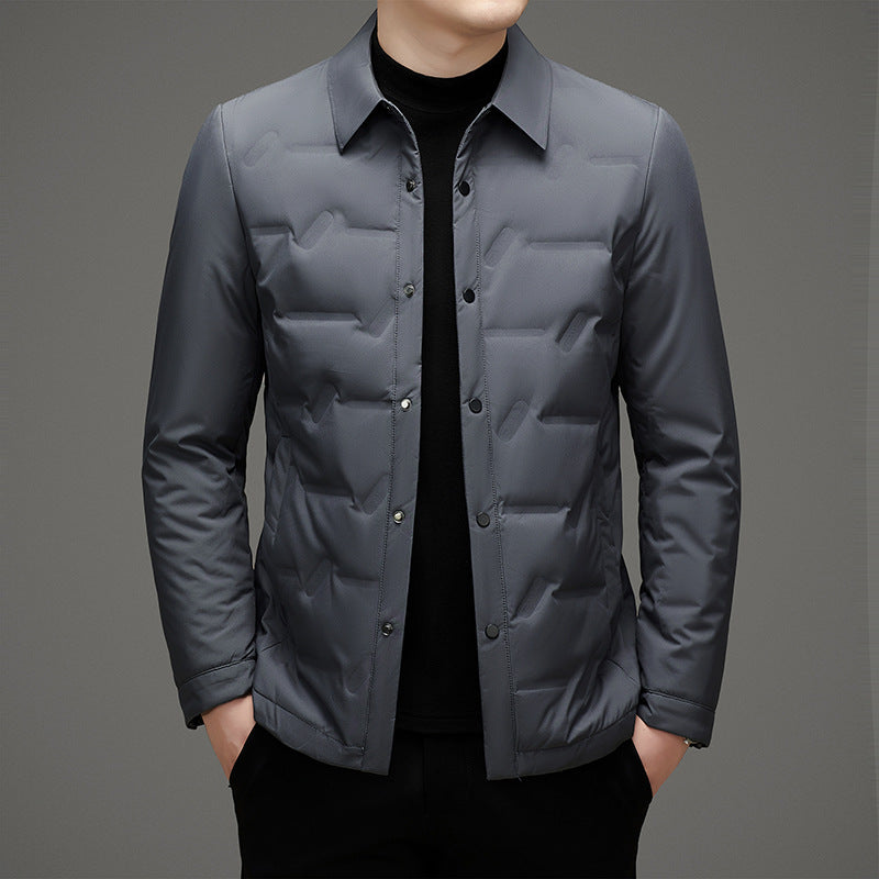 François Blanchet Regal Down Jacket Premium Warmth Lightweight Luxury for City Professionals