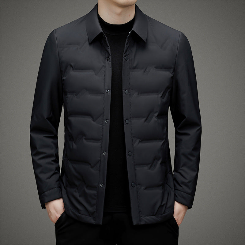 François Blanchet Regal Down Jacket Premium Warmth Lightweight Luxury for City Professionals