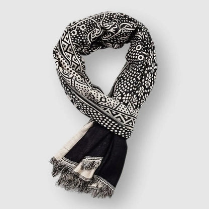 François Blanchet Cotton Scarf For Style Enthusiasts Soft Cotton Blend All Day Cozy Vibrant Pattern