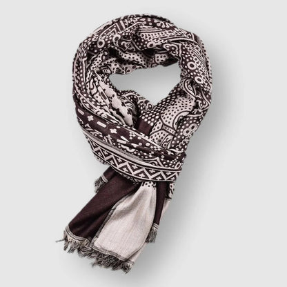 François Blanchet Cotton Scarf For Style Enthusiasts Soft Cotton Blend All Day Cozy Vibrant Pattern