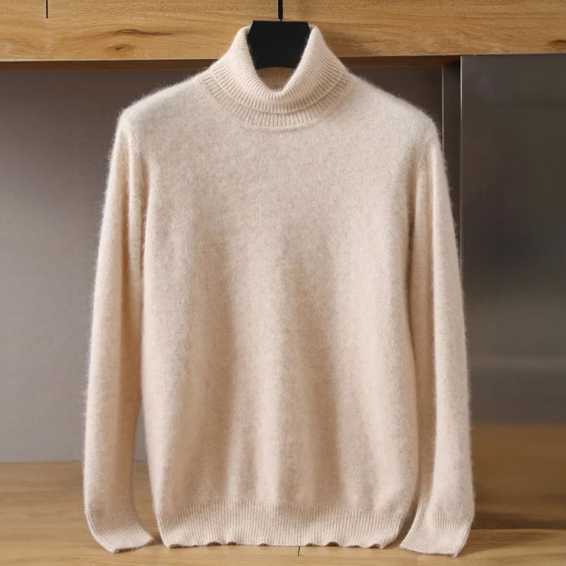 François Blanchet Éclat Velvet Sweater Turtleneck Minimalist Design Warmth For Modern Professionals