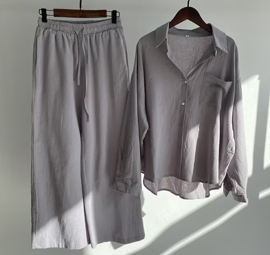 Spring Linen Set for Women