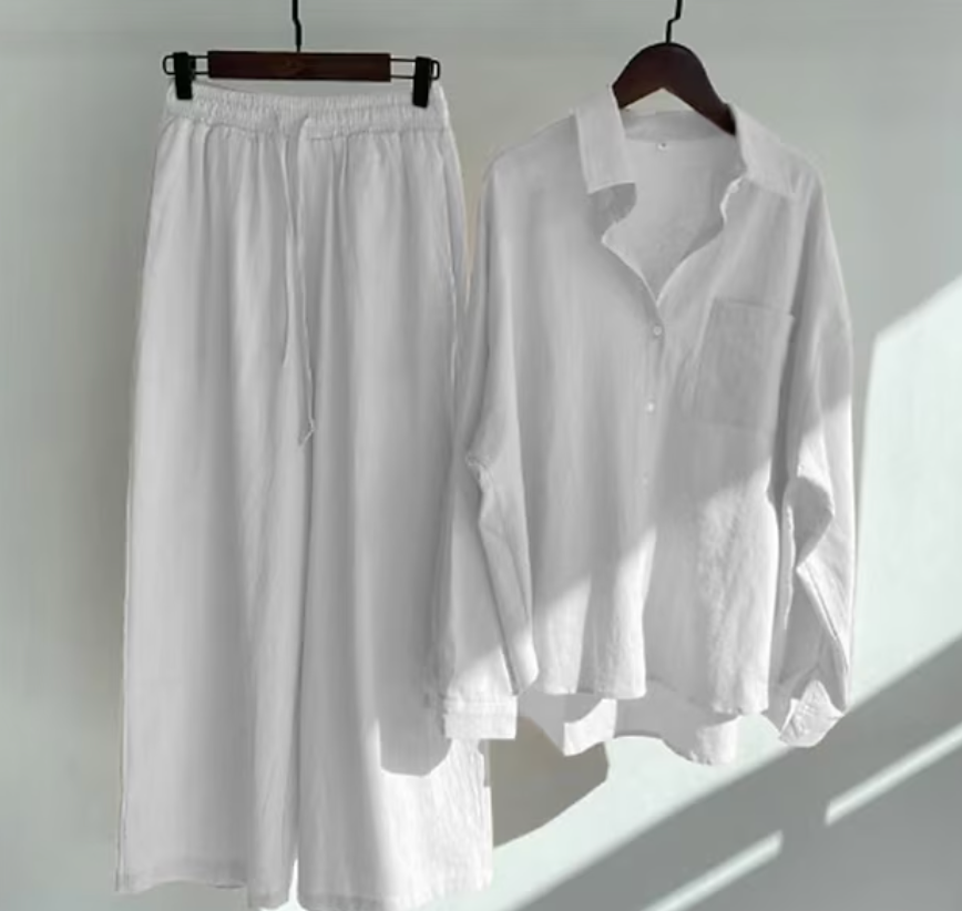 Spring Linen Set for Women