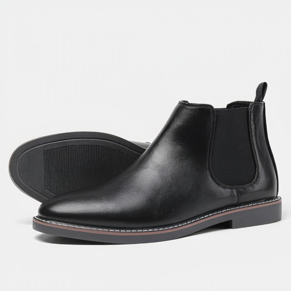 Max Chelsea Leather Boots For Men Premium Comfort And Timeless Design For The Modern Gentleman
