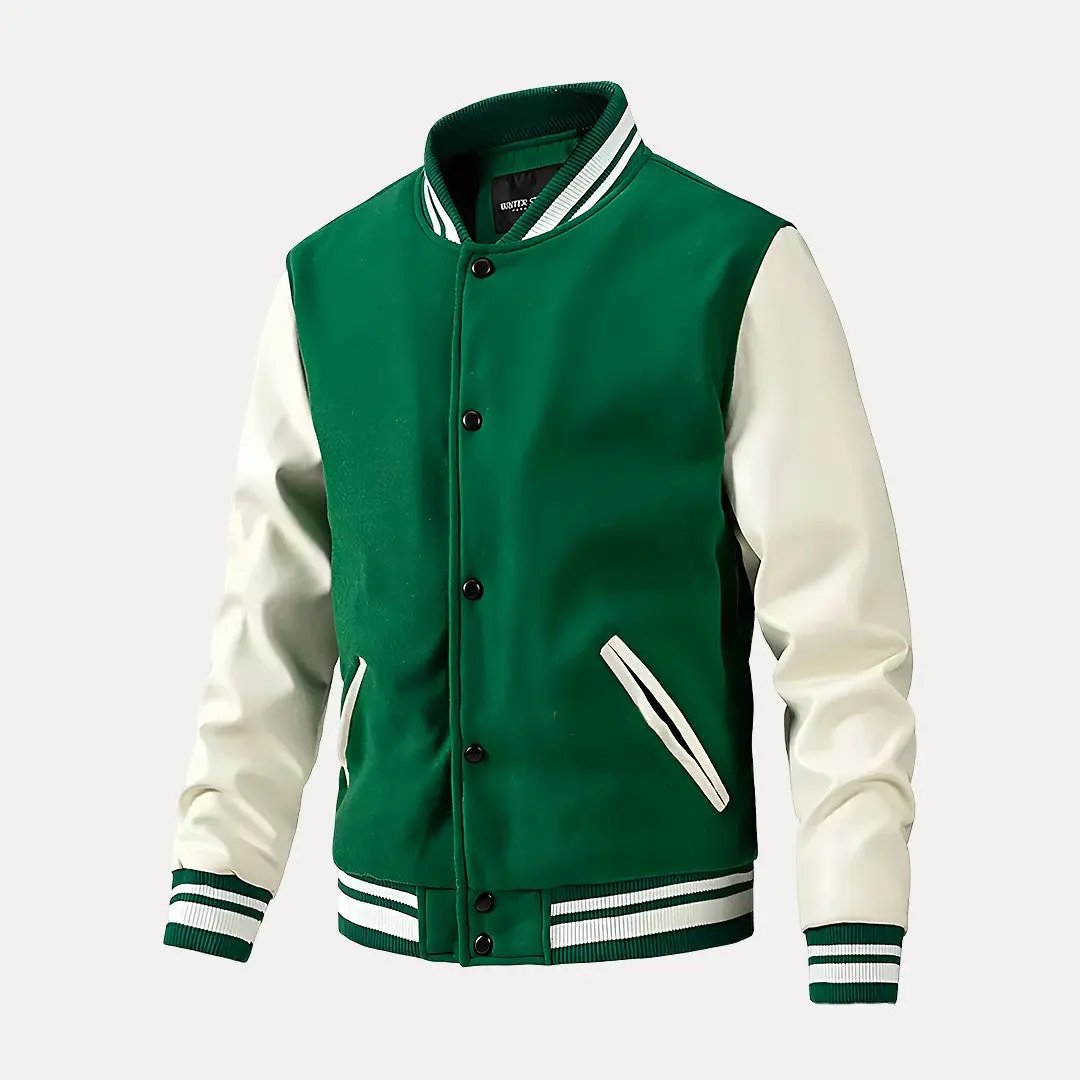 Gabe Classic Baseball Varsity Jacket