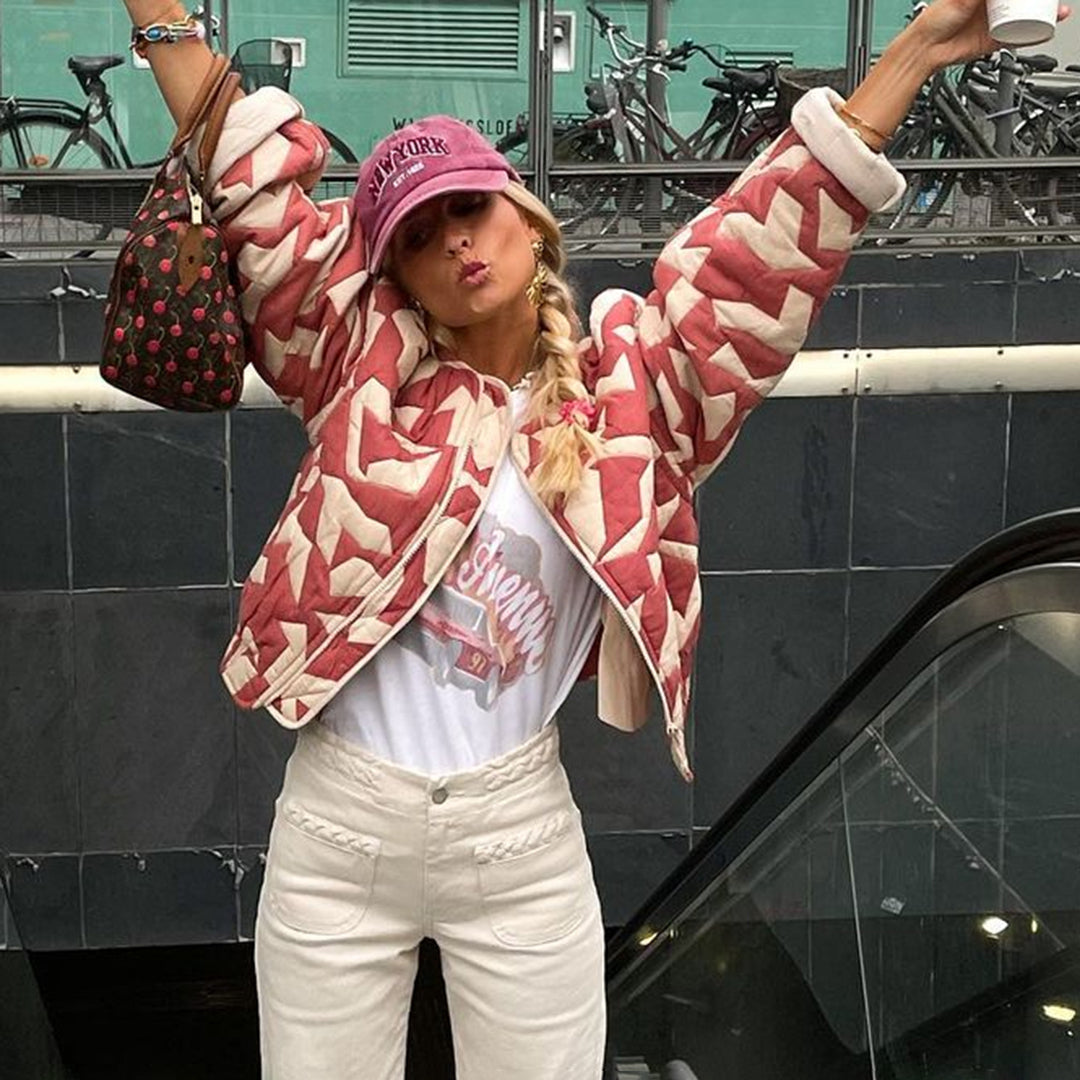 ColorCascade - Elegant coat for the upcoming spring