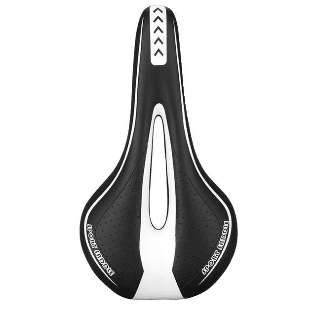 ComfortCruiser Padded Bike Saddle With Gel Ergonomic Design For Road And City Bikes All Day Comfort