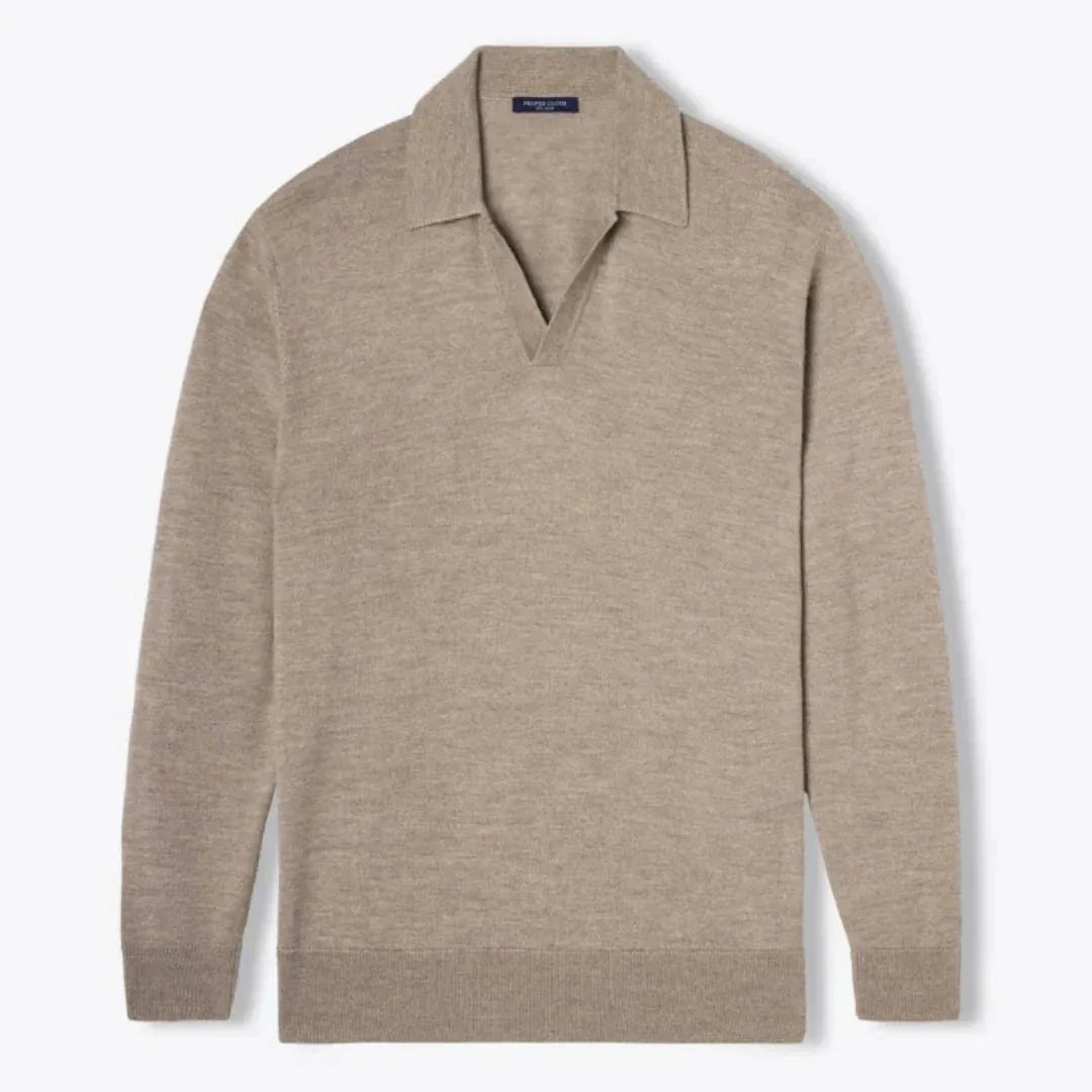 Gerald V-Neck Polo Shirt