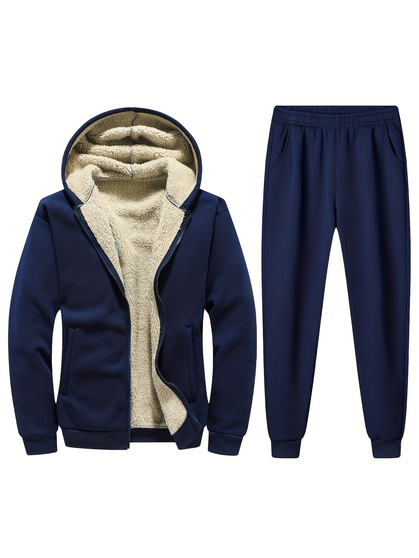 Fleece jogging suit