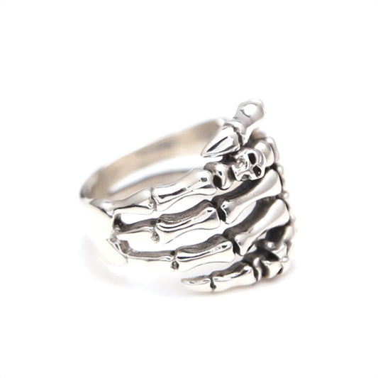 Silver Ghost Claw Ring - TrendAura