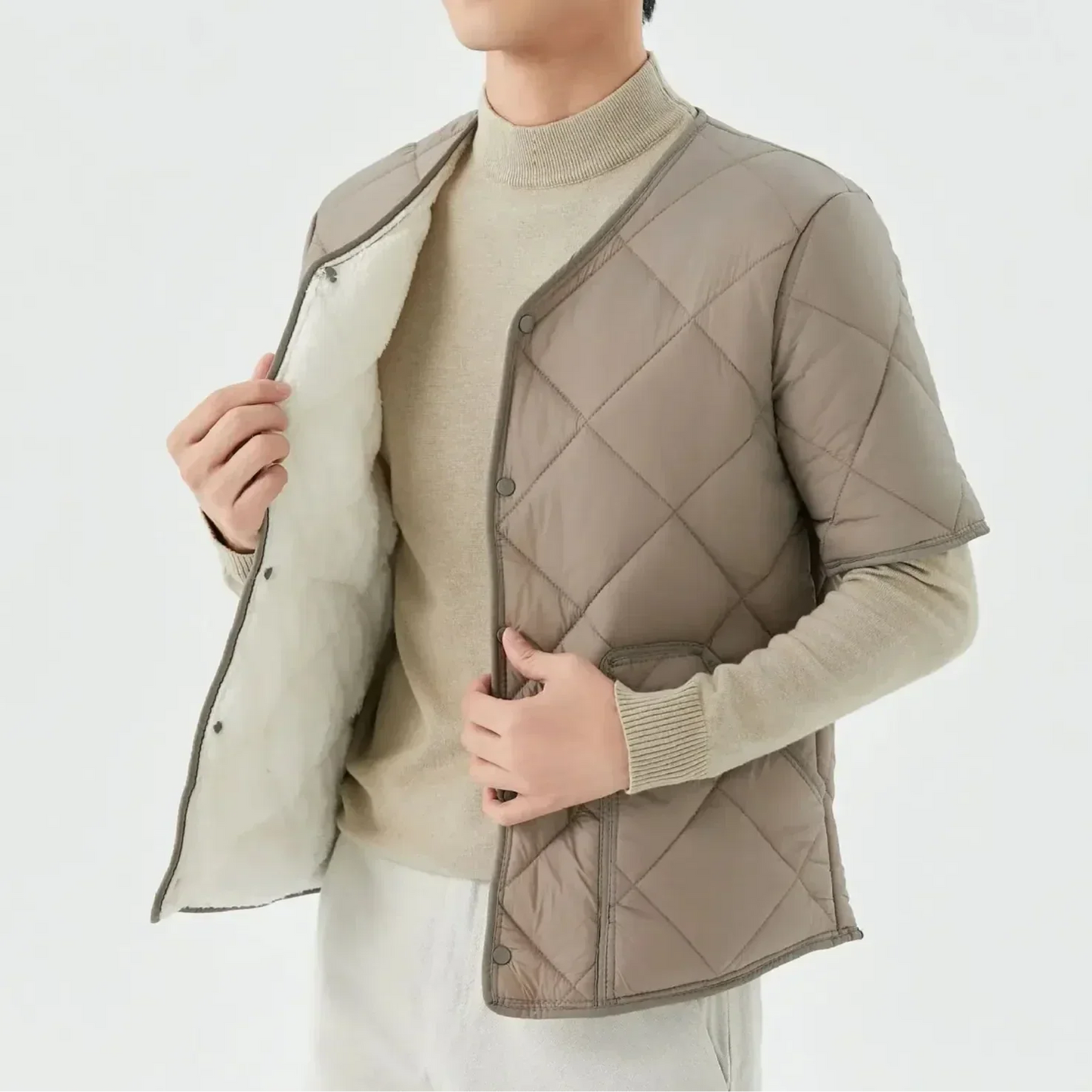 Gio Fleece Quilted Vest