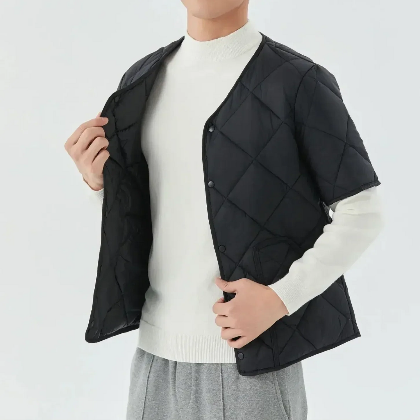Gio Fleece Quilted Vest