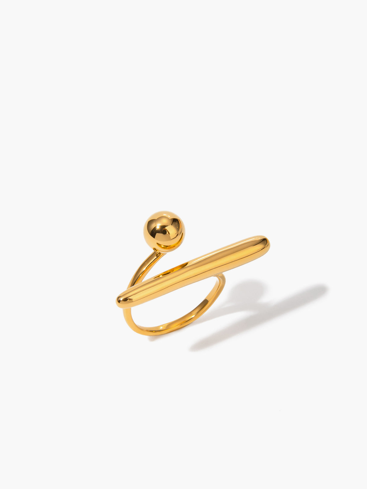 TrendAura | Gold Plated Ring - TrendAura