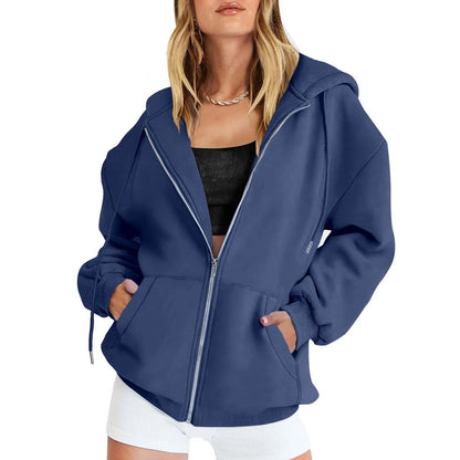 Women's Hoodie Zip-Up Sweatshirt