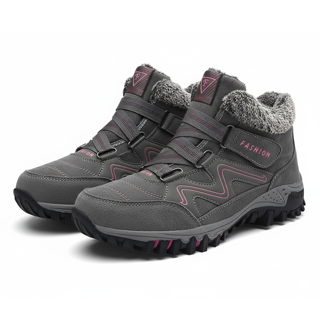 Women's Waterproof Boots with Supportive Design and Durable Construction