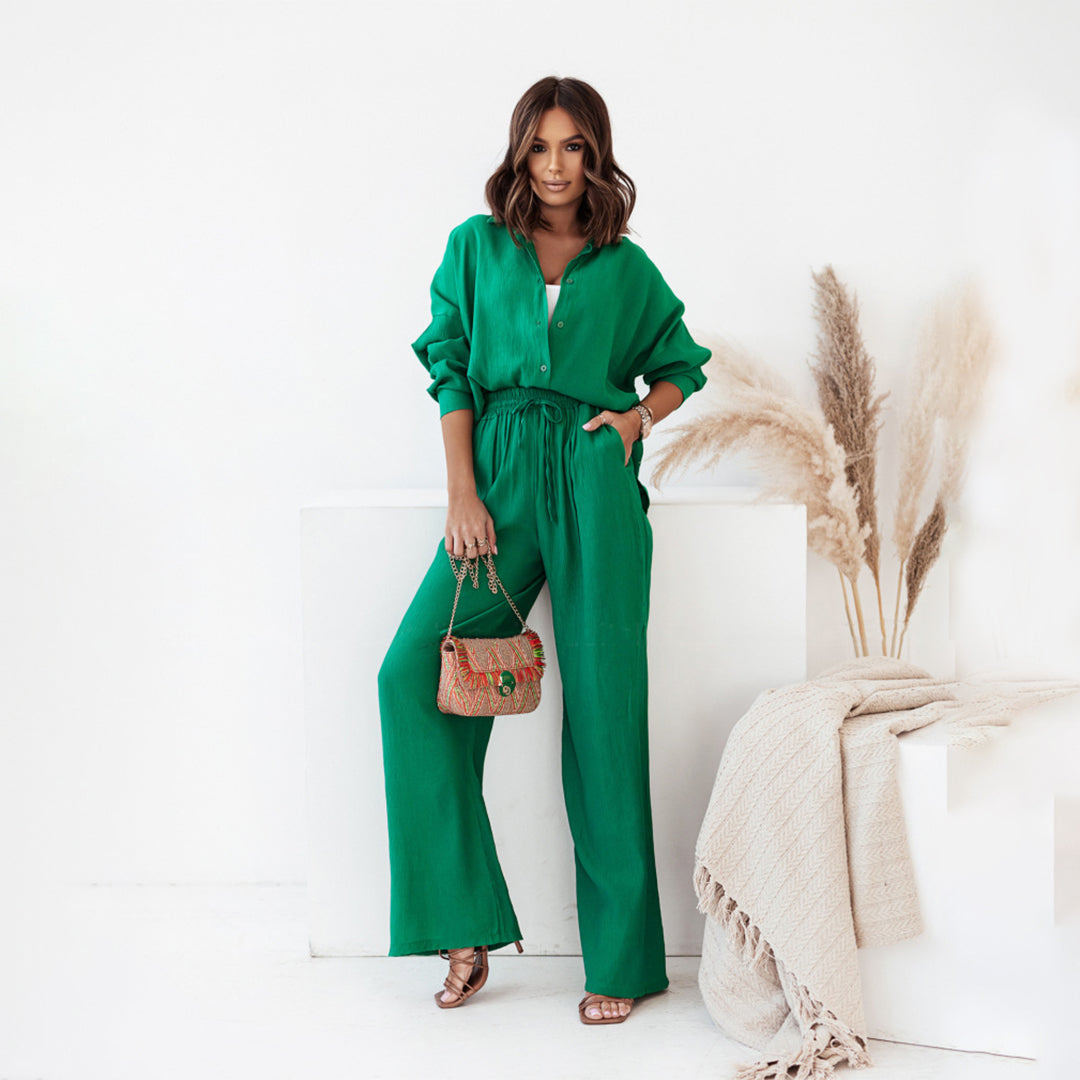 Olivia Women's Two Piece Casual Set Breathable Lightweight Summer Comfort for Active Everyday Wear