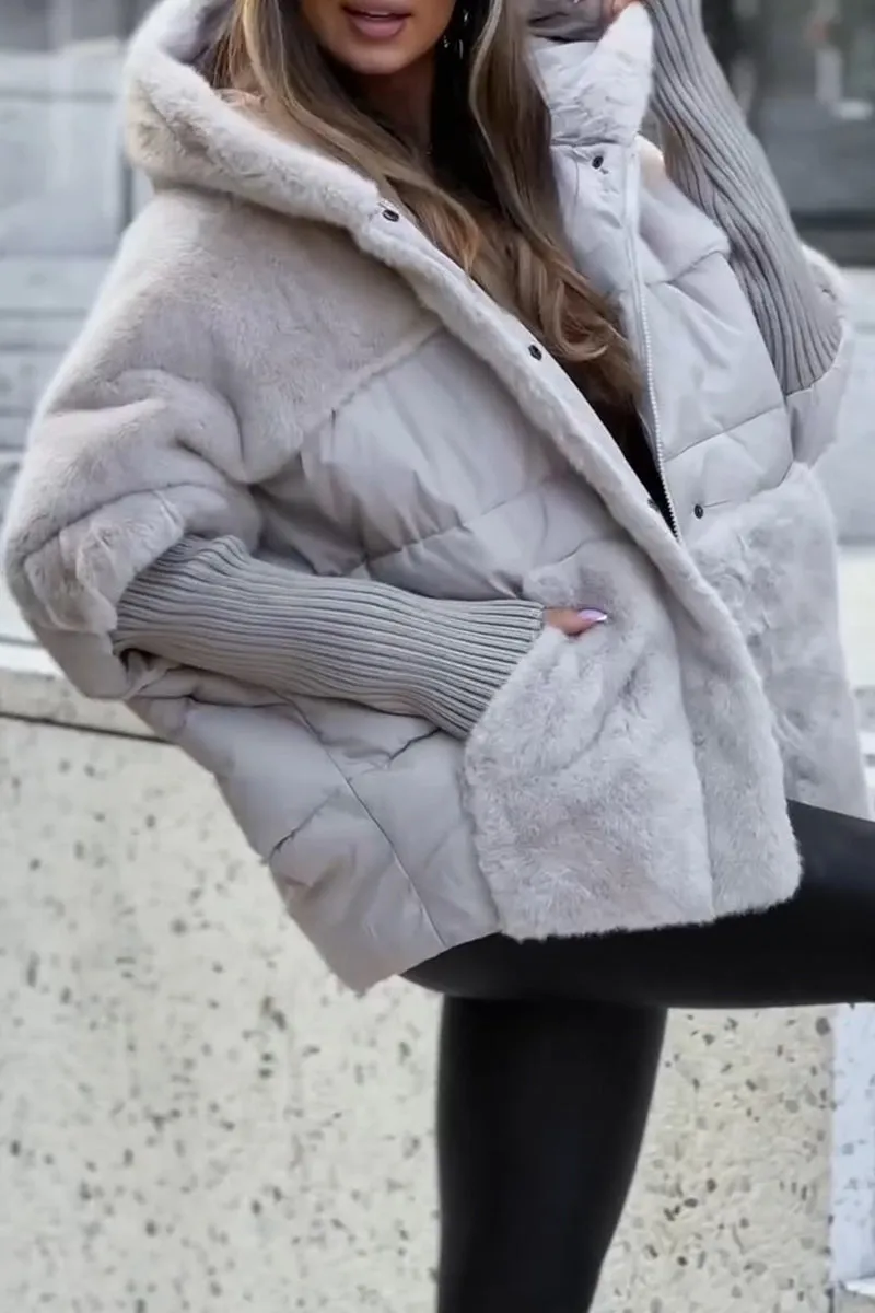 Women’s Padded Winter Coat | Hooded Design