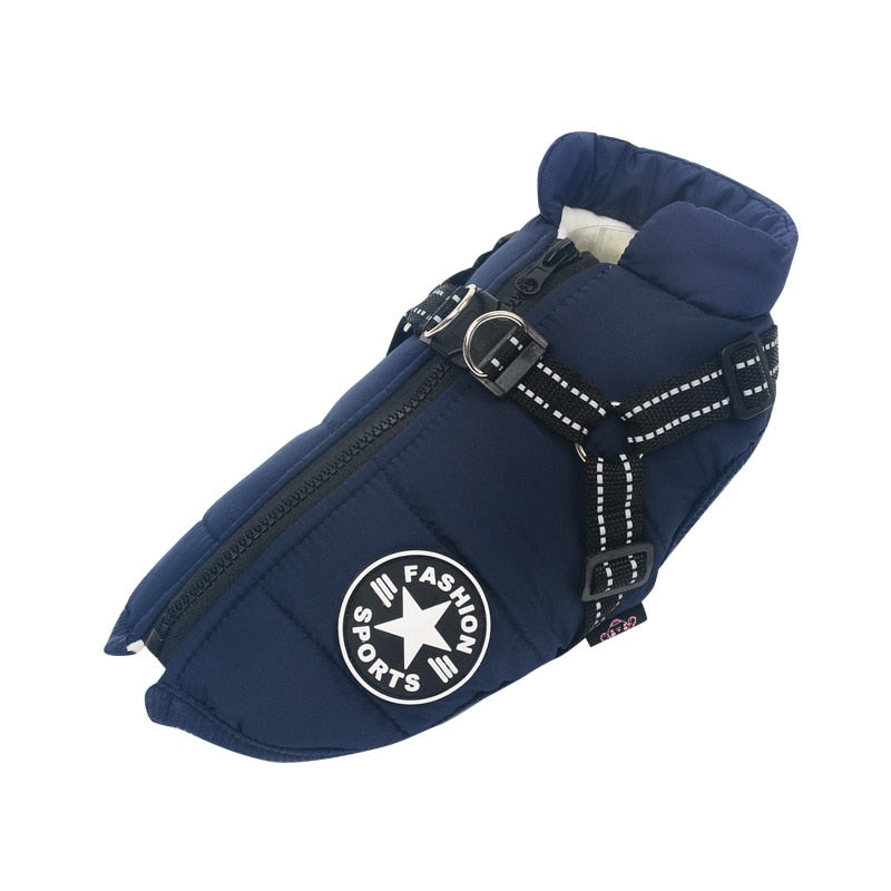 PawShield Waterproof Dog Jacket With Fleece Lining For Hunting Dogs Premium Cold Weather Protection And Free Movement