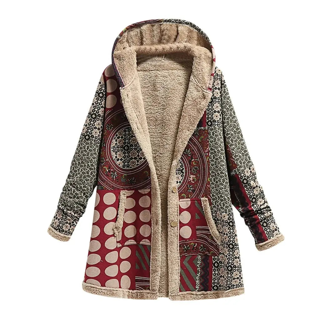 Aurora Patchwork Overcoat