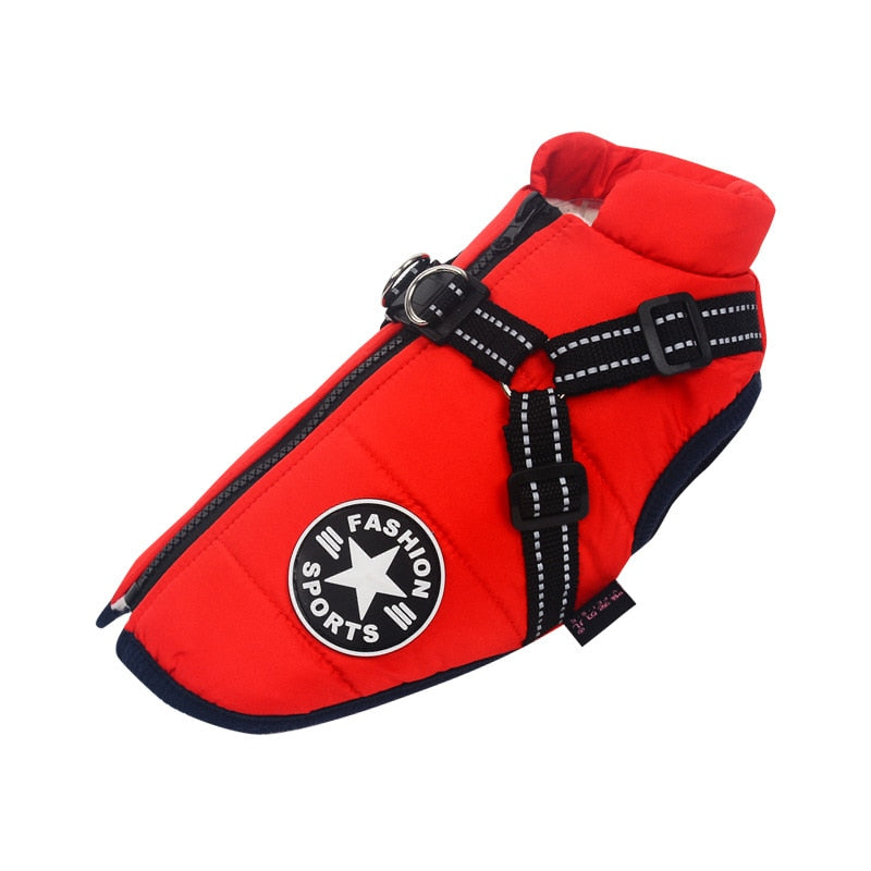 PawShield Waterproof Dog Jacket With Fleece Lining For Hunting Dogs Premium Cold Weather Protection And Free Movement