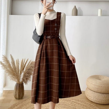 Eloura-Moda | Women Stylish Vintage-Patterned Dress