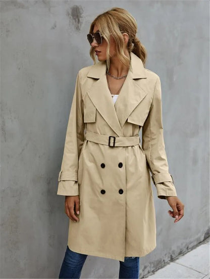 Jassy Women Trench Coat Timeless Chic Design With Modern Comfort For Office And City Walks
