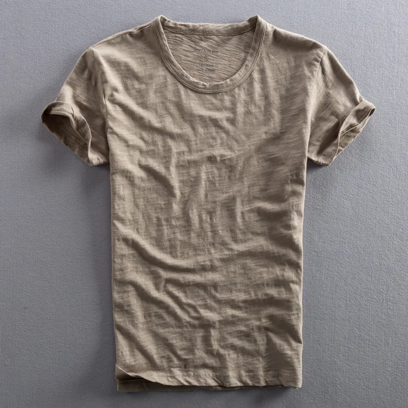 Ryan Cotton T Shirt by TrendAura Everyday Comfort Classic Crew Neck Tee for Layering