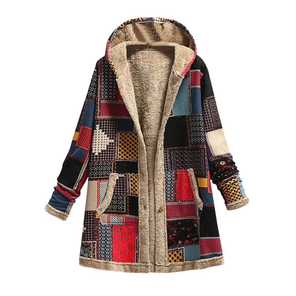 Aurora Patchwork Overcoat