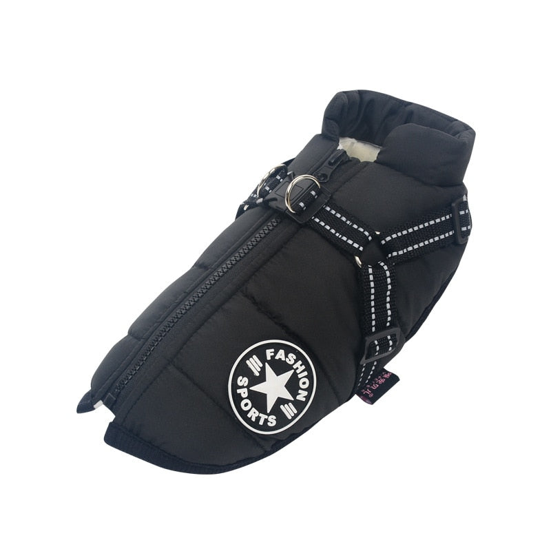 PawShield Waterproof Dog Jacket With Fleece Lining For Hunting Dogs Premium Cold Weather Protection And Free Movement