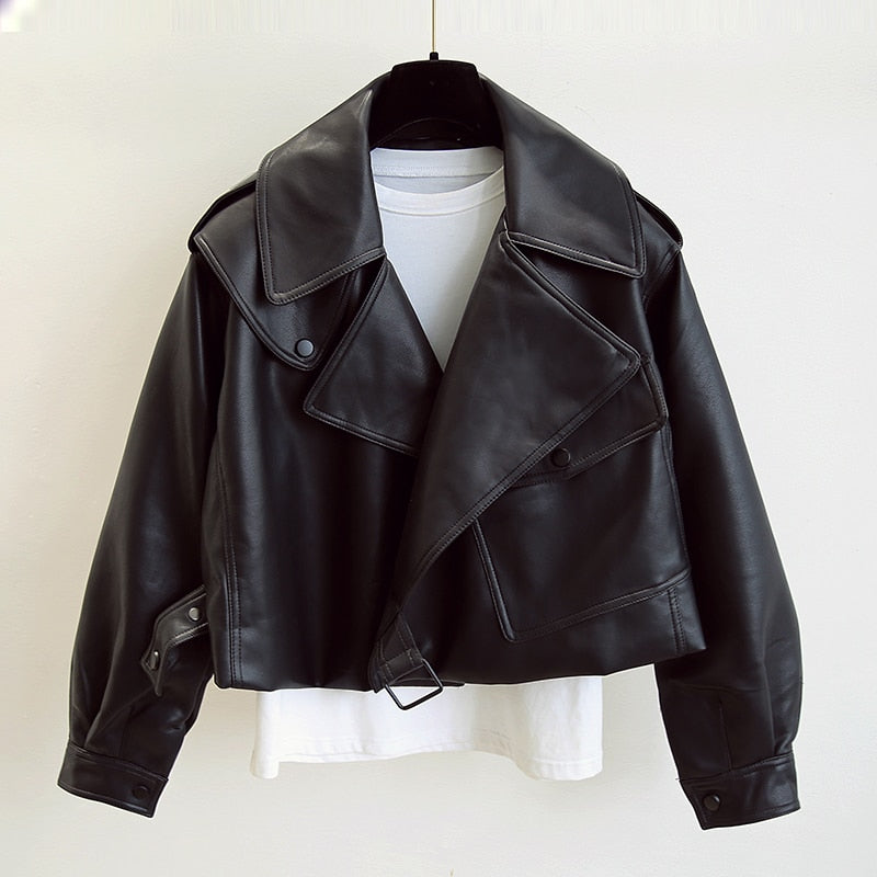 Women's Cropped Jacket | With Belt