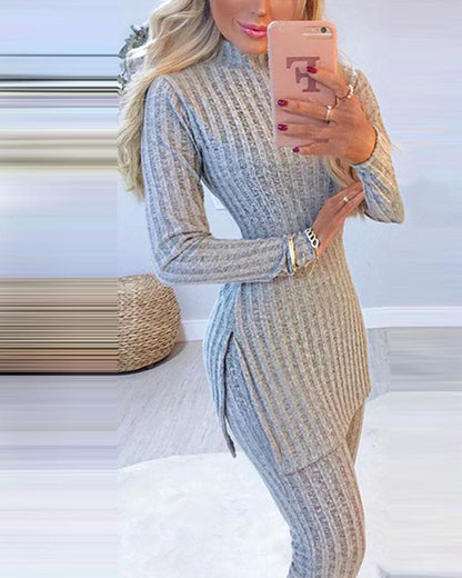 Nina Elegant Two Piece Set for Women Comfortable High Quality Blends Timeless Style