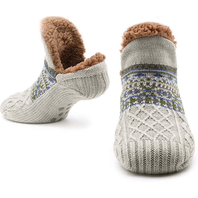Slipper Socks Non Slip With Plush Fleece Lining For Ultra Warmth And Cozy Home Comfort For Cold Floors