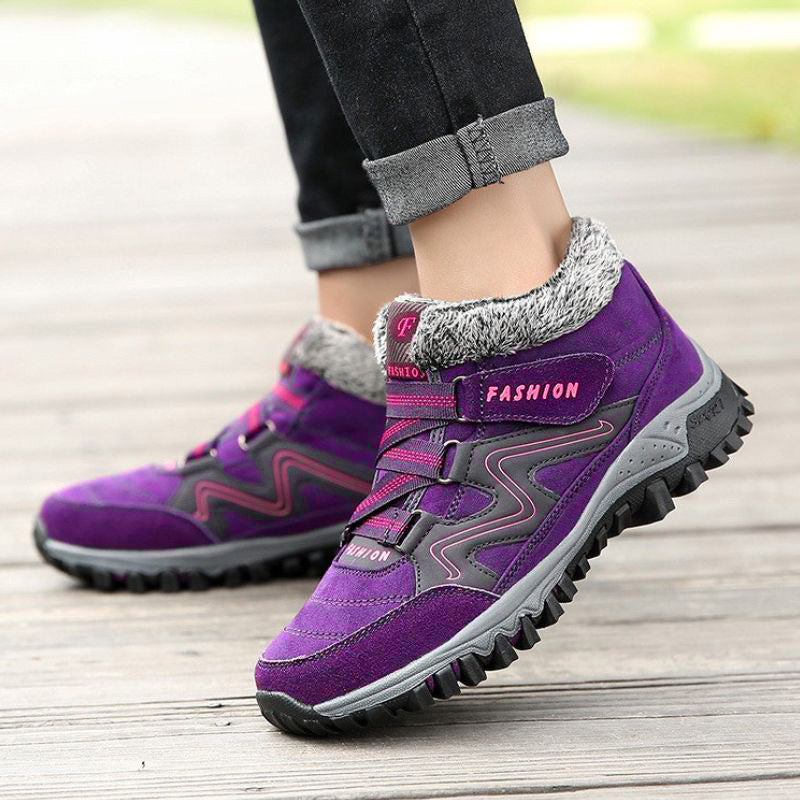 Orthopedic Winter Boots For Pain Relief With Warm Fleece Lining Waterproof Protection Unisex Wide Fit