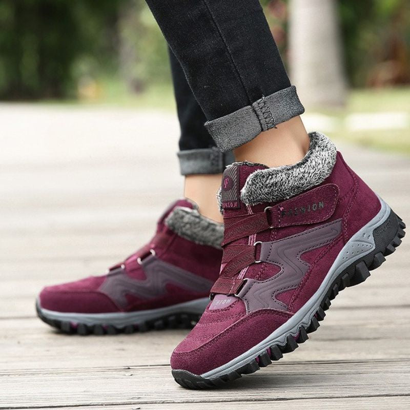 Orthopedic Winter Boots For Pain Relief With Warm Fleece Lining Waterproof Protection Unisex Wide Fit