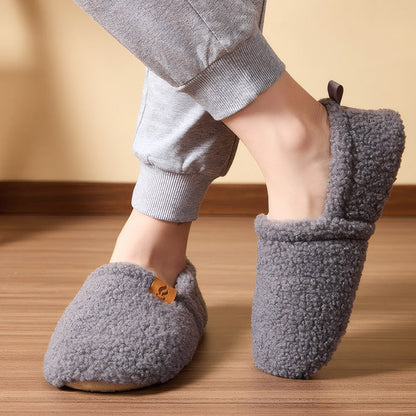 Women Orthopedic Shearling Slippers With Wide Fit Arch Support And Plush Memory Foam Comfort