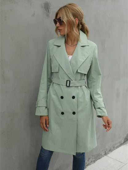 Jassy Women Trench Coat Timeless Chic Design With Modern Comfort For Office And City Walks