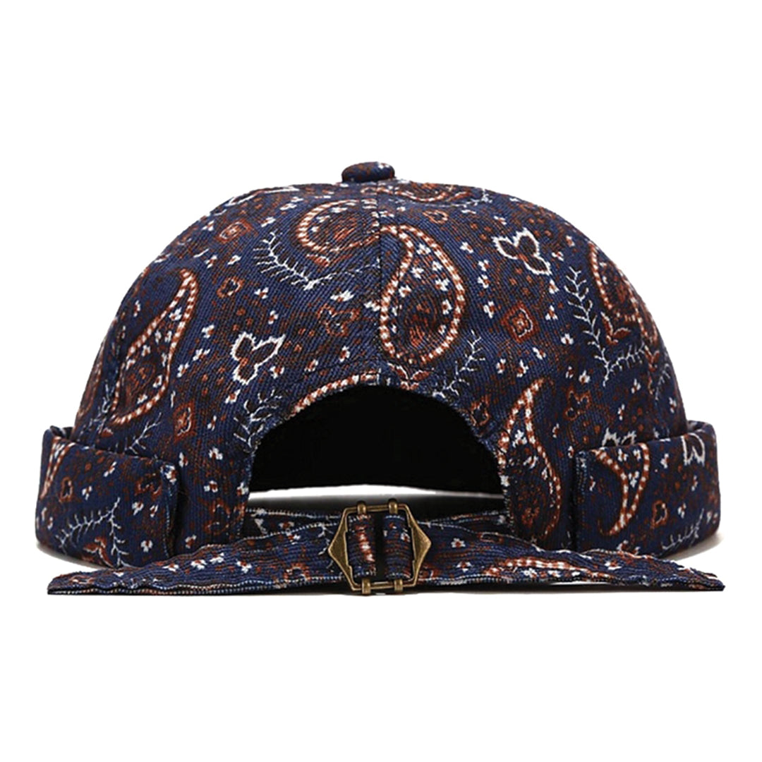 Paisley Twill Docker Cap