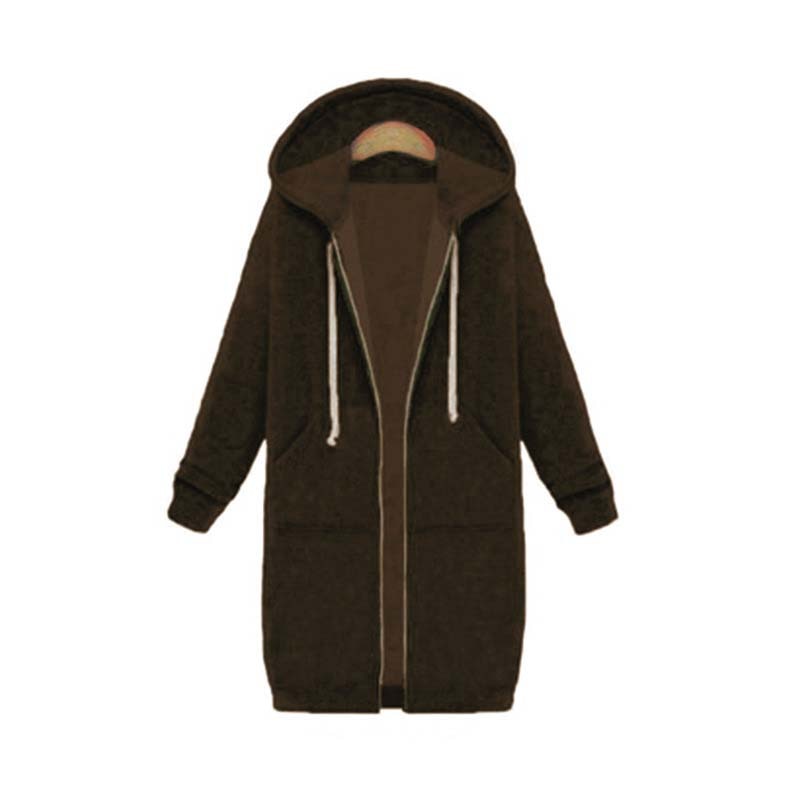 Bonnie - Longline Zip Hoodie