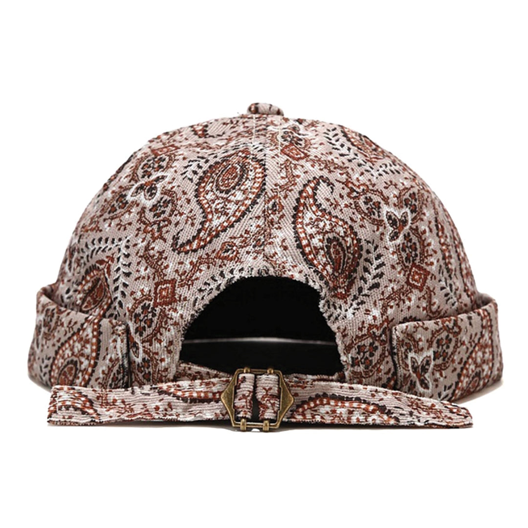 Paisley Twill Docker Cap