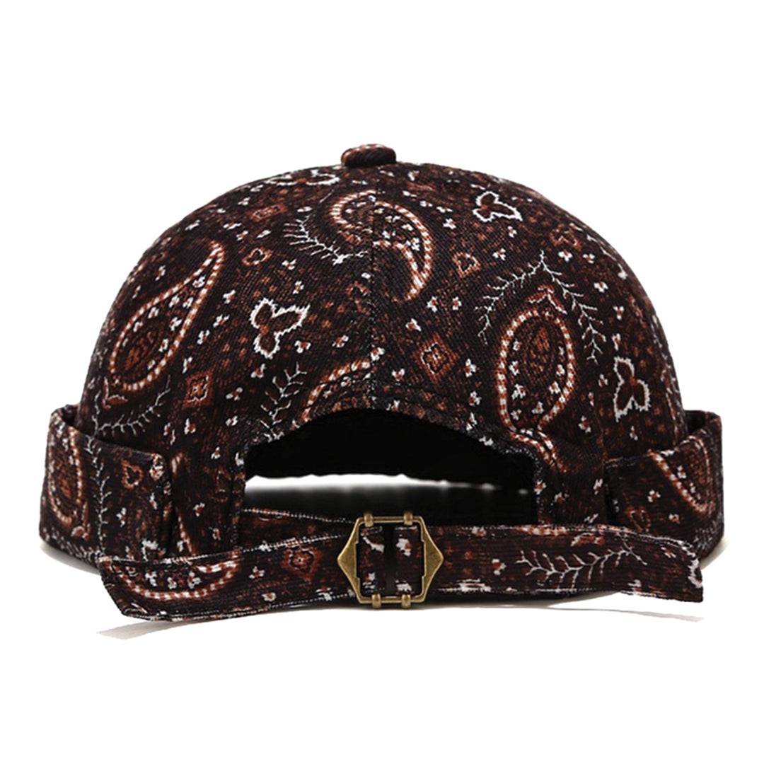 Paisley Twill Docker Cap