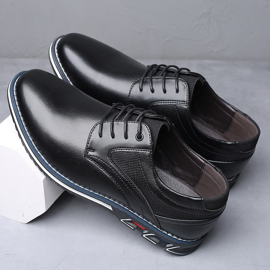LisseForm Orthopedic Oxford Dress Shoes For Men With Breathable Upper And Cushioned Support
