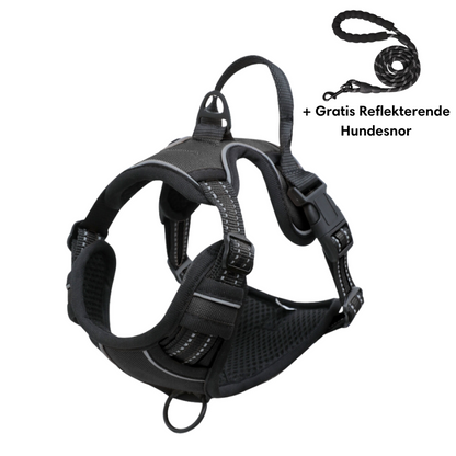 Reflective anti-pull harness