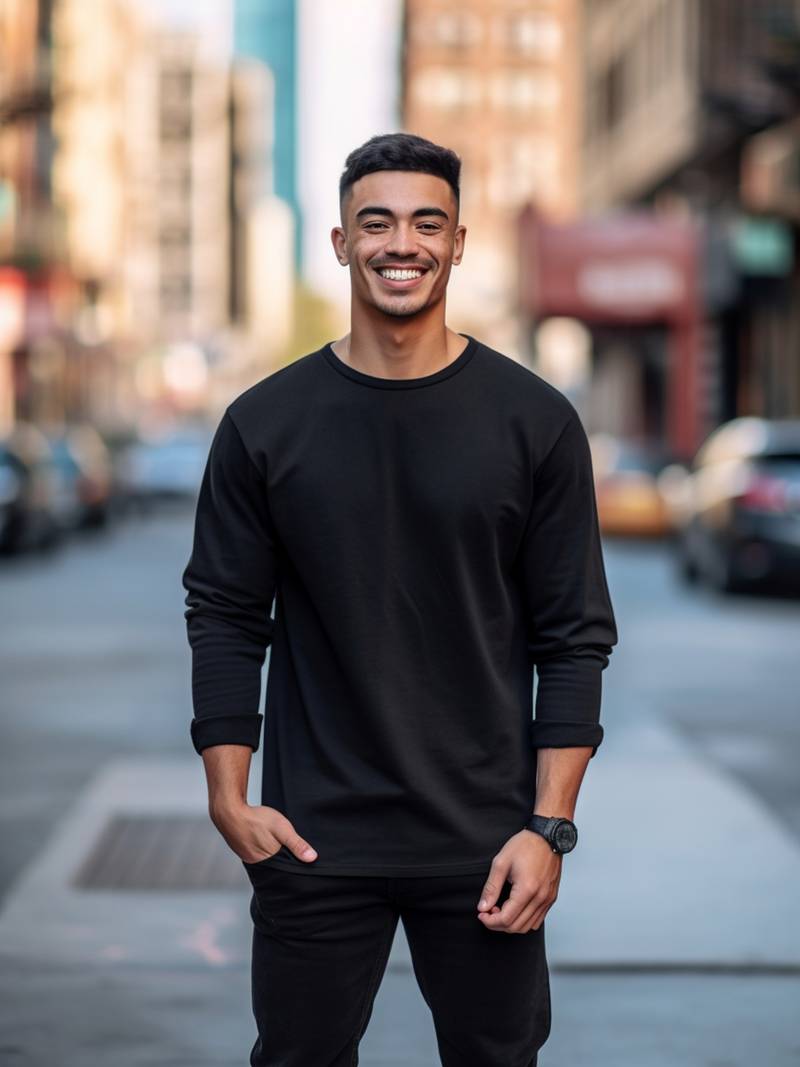Liv Mens Long Sleeve T Shirt Ultra Comfortable Everyday Wear For Active Men Premium Quality Durable