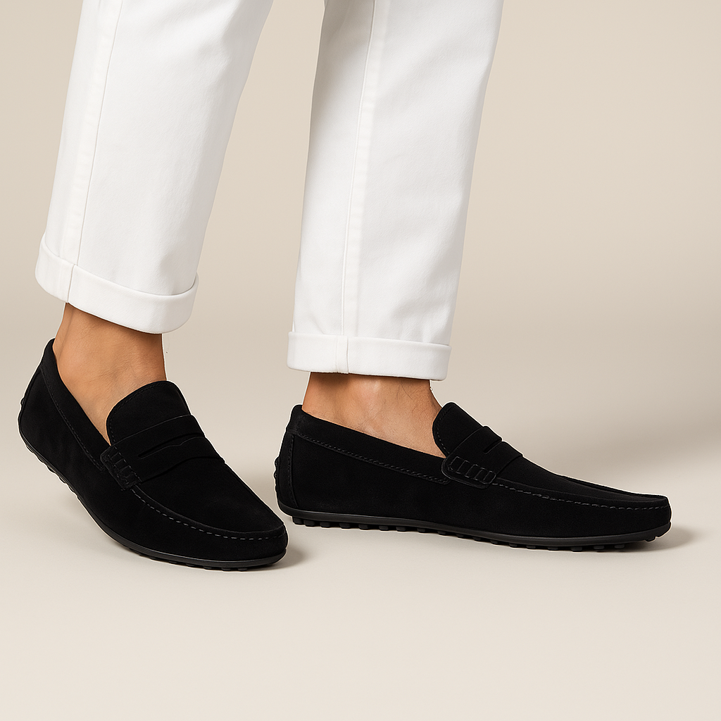Elegant Italian Style Moccasins For Men With All Day Comfort Versatile For Everyday Wear And Travel