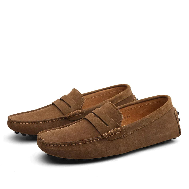 Elegant Italian Style Moccasins For Men With All Day Comfort Versatile For Everyday Wear And Travel