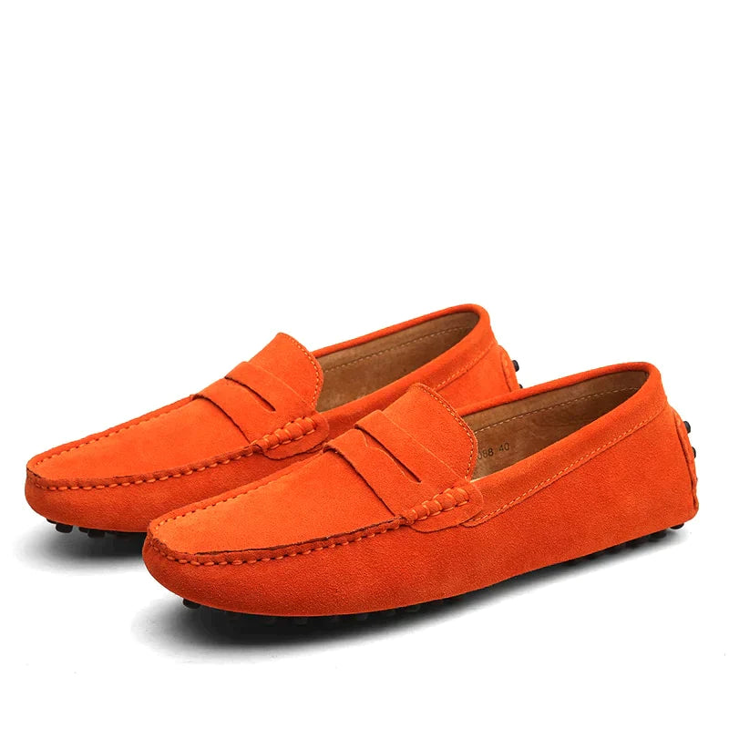 Elegant Italian Style Moccasins For Men With All Day Comfort Versatile For Everyday Wear And Travel