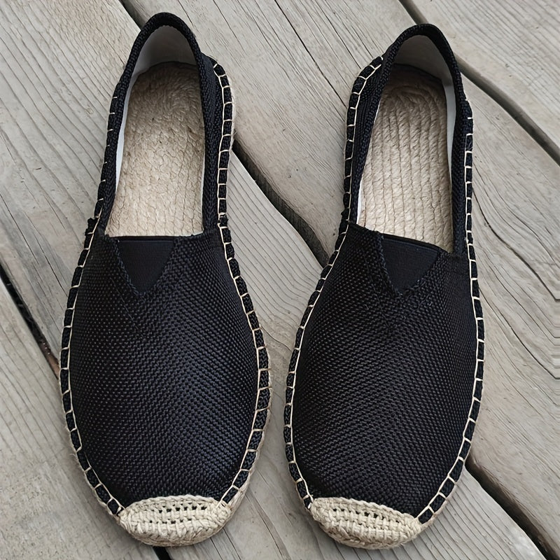 Mens Espadrille Loafers Lightweight Breathable Comfort For Everyday Summer Wear For Men
