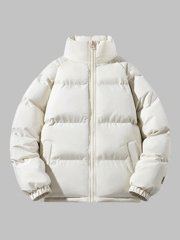 Men's Fleece-Lined Puffer Jacket For Men Winter Warmth Outdoor Gear All Day Comfort
