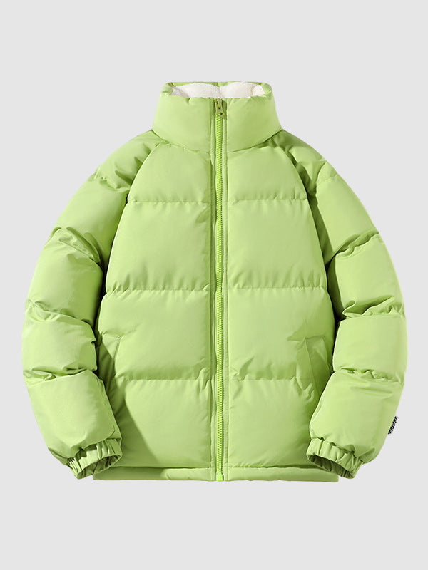 Men's Fleece-Lined Puffer Jacket For Men Winter Warmth Outdoor Gear All Day Comfort