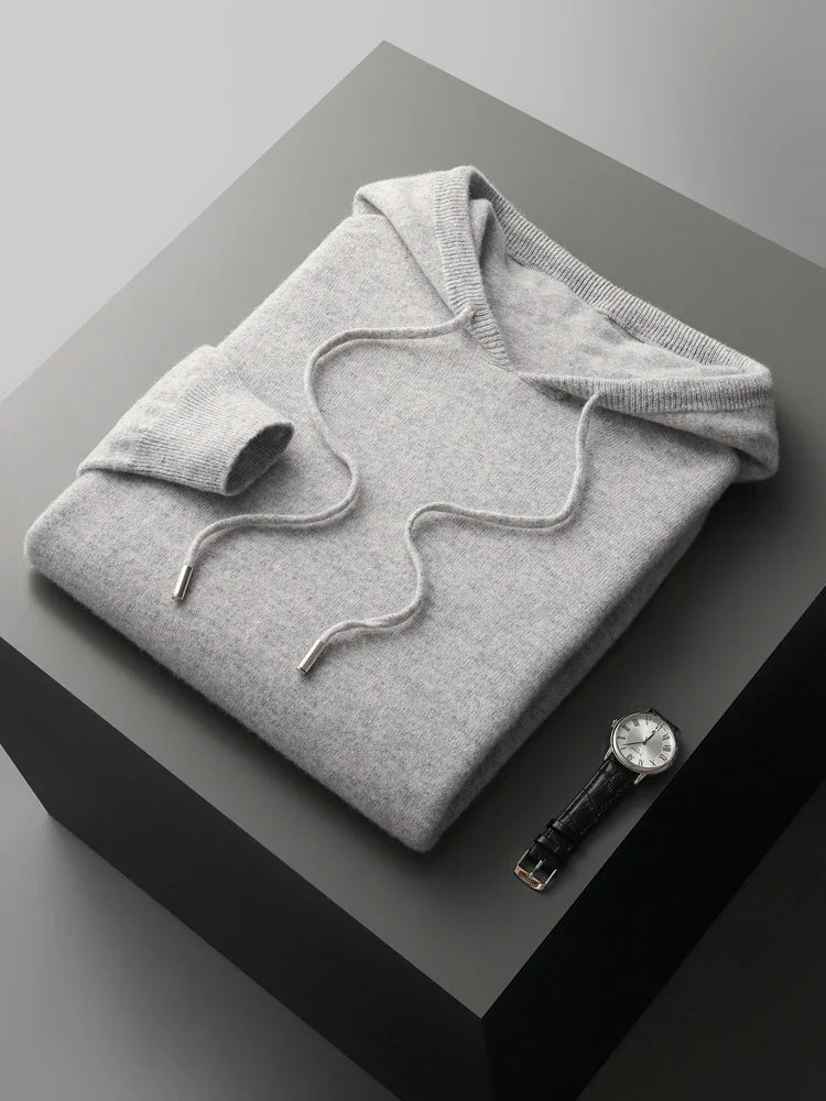 Merino Wool Hoodie For Men Premium Warmth And Everyday Comfort For Outdoor Adventurers